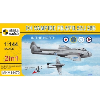 DH Vampire FB.5/FB.52/J 28B "In the North" (1:144)