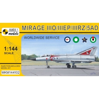Mirage IIIO/EP/RZ/5AD "Worldwide Service" (1:144)