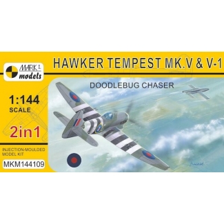 Hawker Tempest Mk.V + V1 "Doodlebug Chaser" (2 in 1 + resin) (1:144)