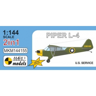 Piper L-4 "U.S. Service"  (2 in 1) (1:144)
