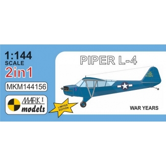 Piper L-4 "War Years" (2 in 1) (1:144)