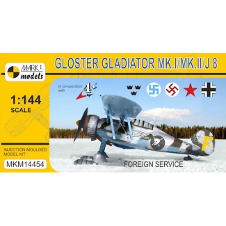 Gladiator Mk.I/II/J 8 'Foreign Service' (1:144)