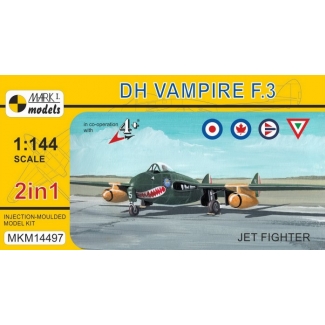 DH Vampire F.3 "Jet Fighter" (2 in 1)(1:144)