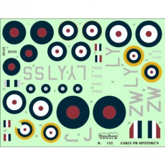 ModelMaker D72132 Early PR Spitfires (1:72)