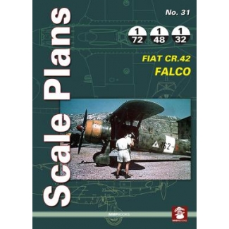 Scale Plans No.31 FIAT CR.42 Falco (1:72,1:48,1:32)