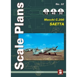 Scale Plans No.32 Macchi C.200 Saetta (1:72,1:48,1:32)