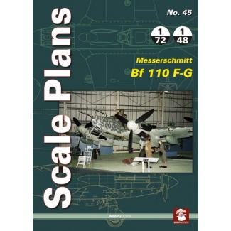 Scale Plans No.45 Messerschmitt Bf 110 F-G (1:72,1:48)