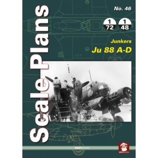 Scale Plans No.46 Junkers Ju 88 A-D (1:72,1:48)