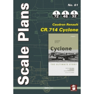Scale Plans No.61 Caudron Renault CR.714 Cyclone (1:72,1:48,1:32)
