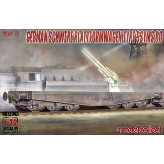 Germany Schwerer plattformwagen type ssyms 80 (1:72)