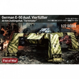 Modelcollect UA72349 German E-50 Ausf. Vierfüßler 30 mm Zwillingsflak "Terminator" (1:72)