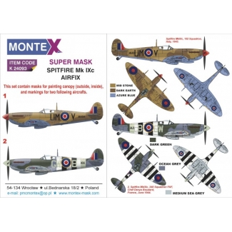 Super Mask K24093 Spitfire IXc (1:24)