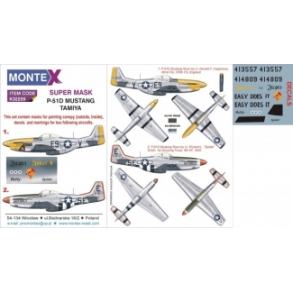 Super Mask K32259 P-51D Mustang (1:32)