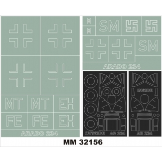 Maxi Mask MM32156 Arado Ar 234B-2/B-2N (1:32)