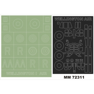 Maxi Mask MM72311 Wellington Mk.I (1:72)