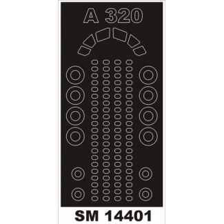 Mini Mask SM14401 Airbus A-320 (1:144)