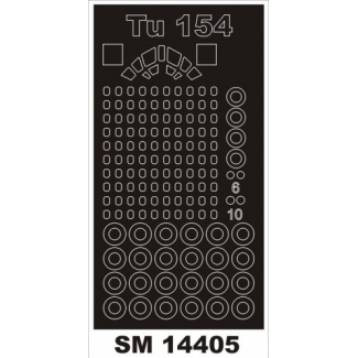 Mini Mask SM14405 Tu-154M (1:144)