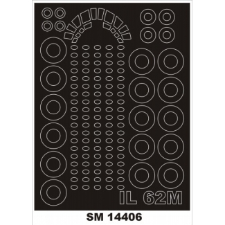 Mini Mask SM14406 IL-62M (1:144)