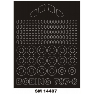 Mini Mask SM14407 Boeing 787-8 Dreamliner (1:144)