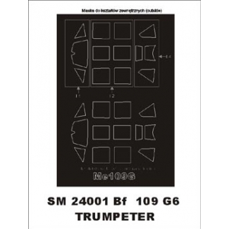 Mini Mask SM24001 Bf 109 G-6 (1:24)