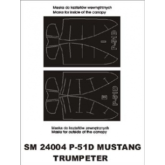 Mini Mask SM24004 P-51D Mustang (1:24)