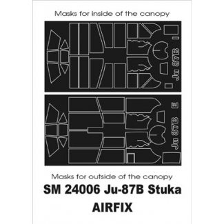 Mini Mask SM24006 Junkers Ju 87B (1:24)