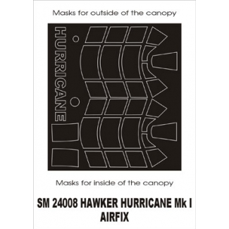 Mini Mask SM24008 Hurricane Mk I (1:24)