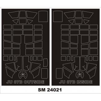 Mini Mask SM24021 Ju 87B-2 Stuka (1:24)