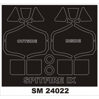 Mini Mask SM24022 Spitfire IX (1:24)