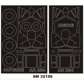 Mini Mask SM32156 Arado Ar 234 (1:32)