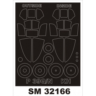 Mini Mask SM32166 P-39N/Q Airacobra (1:32)