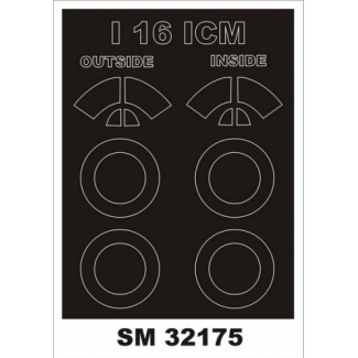 Mini Mask SM32175 Polikarpov I-16 (1:32)