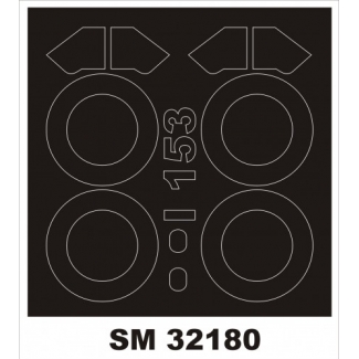 Mini Mask SM32180 I-153 Chaika (1:32)