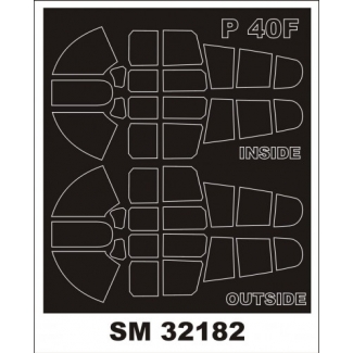 Mini Mask SM32182 P-40F Warhawk (1:32)