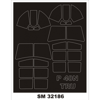 Mini Mask SM32186 P-40N Warhawk (1:32)