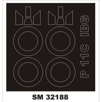 Mini Mask SM32188 PZL P.11c (1:32)