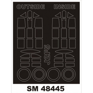 Mini Mask SM48445 J2F-5 Duck (1:48)