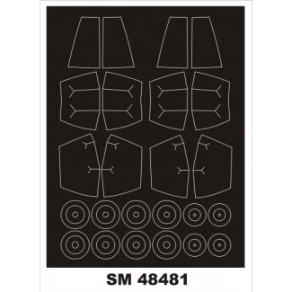 Mini Mask SM48481 Saab SK-37 Viggen (1:48)