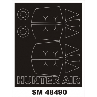 Mini Mask SM48490 Hunter F.6 (1:48)