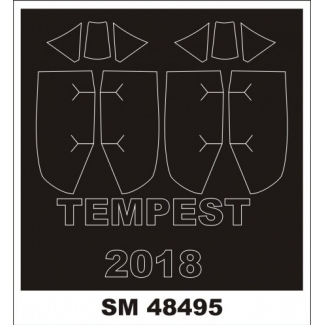 Mini Mask SM48495 Tempest Mk.V (1:48)