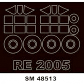 Mini Mask SM48513 Reggiane Re.2005 (1:48)