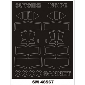 Mini Mask SM48567 Fairey Gannet (1:48)