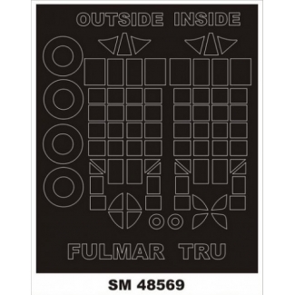 Mini Mask SM48569 Fairey Fulmar Mk.I (1:48)