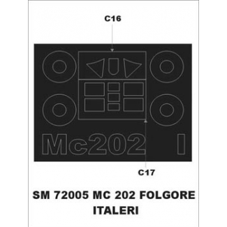 Mini Mask SM72005 Macchi C. 202 (1:72)