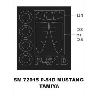 Mini Mask SM72015 DH Mosquito (1:72)