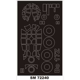 Mini Mask SM72240 Do 17z (1:72)