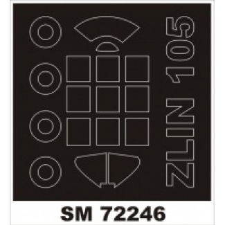 Mini Mask SM72246 Zlin C-105 (1:72)