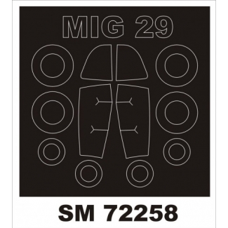 Mini Mask SM72258 MiG-29A (1:72)