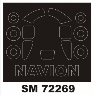Mini Mask SM72269 L-17A Navion (1:72)