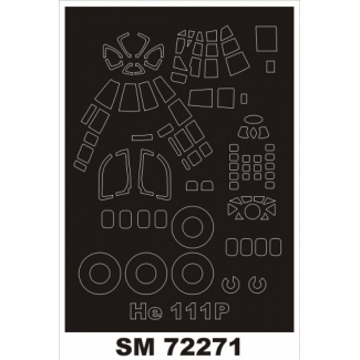 Mini Mask SM72271 Heinel He 111P (1:72)